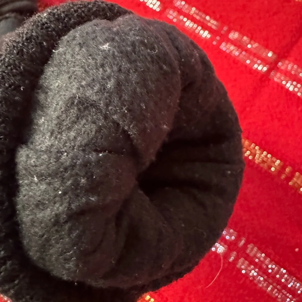 3M Thinsulate Cozy Black Kids Convertible Mittens